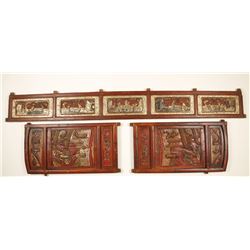 3 Chinese Temple Carvings