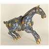 Image 1 : Asian Blue Cloisonne Horse