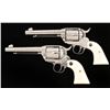 Image 1 : Rare Set of Factory Engraved Ruger Vaqueros