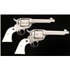 Image 2 : Rare Set of Factory Engraved Ruger Vaqueros