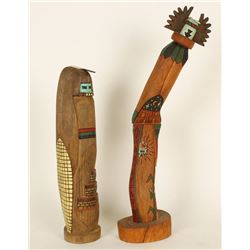 Lot of 2 High Quality Kachina