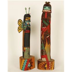 Lot of 2 High Quality Kachinas