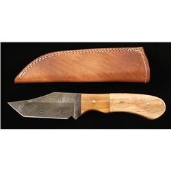 Damascus Steel Skinner Knife