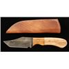 Image 1 : Damascus Steel Skinner Knife
