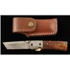 Image 1 : Damascus Steel Folding Knife