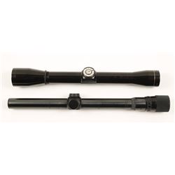 Lot of Two Rifle Scopes