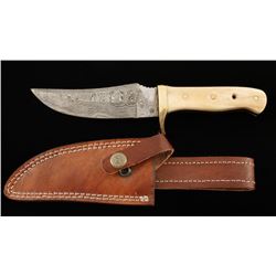 Damascus Steel Skinner Knife