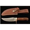 Image 1 : Damascus Steel Skinner Knife