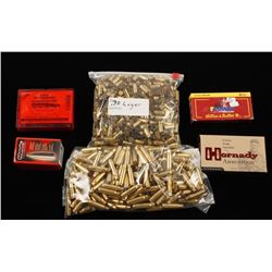 Lot of Brass, Dies and Ammo