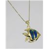 Image 2 : Bright & Colorful Fish Shaped Pendant