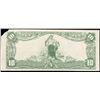 Image 2 : 1902 10 Dollar National Currency Note - Plain Back