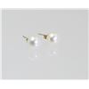 Image 1 : Pair of Genuine Freshwater Pearl Earrings