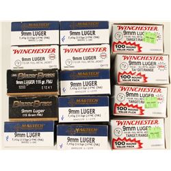 900 Rounds of 9mm Luger FMJ