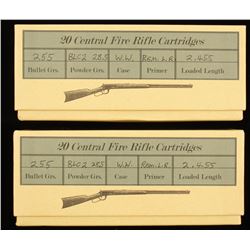 Two Boxes of .38-55 Ammo