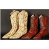Image 2 : Two Pairs of Tony Lama Boots