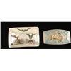 Image 1 : Lot of Two Western Belt Buckles