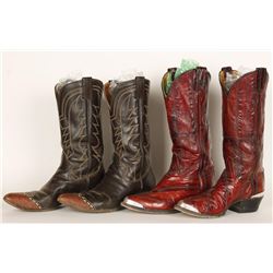 2 Pairs Cowboy Boots