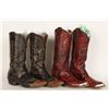 Image 2 : 2 Pairs Cowboy Boots