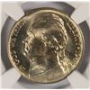 Image 2 : 1943-D SILVER JEFFERSON NICKEL, NGC MS-65 5 FULL STEPS