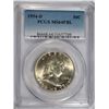 Image 1 : 1954-D FRANKLIN HALF DOLLAR, PCGS MS-64 FBL