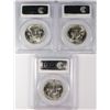 Image 2 : 1957-D, 1959-D & 1963 FRANKLIN HALF DOLLARS, PCGS MS-64