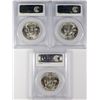 Image 2 : 1959-D, 1962-D & 1963 FRANKLIN HALF DOLLARS, PCGS MS-64
