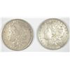 Image 1 : MORGAN SILVER DOLLARS: 1879 AU & 1881 AU