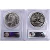 Image 2 : COMMEM DOLLARS: 1992-D WHITE HOUSE, PCGS MS-69 & 2004-P EDISON PCGS PR-69 DCAM