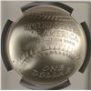 Image 3 : 2014 BASEBALL HALL OF FAME COMMEM SILVER DOLLAR NGC MS-70  CHRISTY MATHEWSON