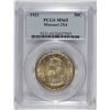 Image 1 : 1921 2X4 MISSOURI COMMEN HALF DOLLAR PCGS MS-65