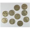 (10) BUFFALO NICKELS (16-S, 17, 17-D, 17-S,(2) 18, 19, 19-S, 20-S, 21)