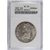 Image 1 : 1833 HALF DOLLAR ANACS AU-50 MINT ERROR, PLANCHET DEFECT!