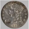 Image 2 : 1833 HALF DOLLAR ANACS AU-50 MINT ERROR, PLANCHET DEFECT!