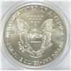 Image 3 : 2001 SILVER AMERICAN EAGLE PCGS GEM UNC (WORLD TRADE GROUND ZERO RECOVERY) RARE