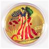 Image 1 : 2000 SILVER AMERICAN EAGLE (COLORIZED)