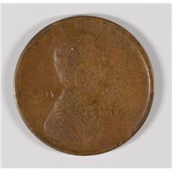 1922 NO D TYPE-2 STRONG REVERSE LINCOLN CENT, VG/F