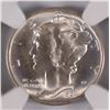 Image 2 : 1937-D MERCURY DIME, NGC MS-67 FULL BANDS!!