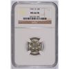Image 1 : 1941-D MERCURY DIME, NGC MS-66 FULL BANDS