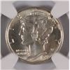 Image 2 : 1941-D MERCURY DIME, NGC MS-66 FULL BANDS