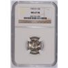 Image 1 : 1943-D MERCURY DIME, NGC MS-67 FULL BANDS!!