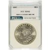Image 1 : 1887 MORGAN SILVER DOLLAR, PCI MS-65 GEM WHITE!