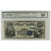 Image 1 : 1882 $10 NATIONAL (MORGANTOWN, WV) #2458 PMG 30