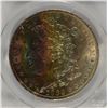 Image 2 : 1883-O MORGAN DOLLAR PCGS MS-63 (AMAZING TONING)