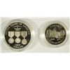 Image 2 : COMMEMORATIVES BOX/COA: 3-1991 MT RUSHMORE PROOF HALF DOLLARS  AND