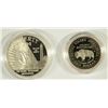Image 3 : COMMEMORATIVES BOX/COA: 3-1991 MT RUSHMORE PROOF HALF DOLLARS  AND