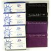 Image 1 : U.S. PROOF SETS IN ORIG BOXES: 1977, 79, 85, 90, 99,  2001, 2002 & 2003