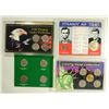 Image 1 : LOT OF ( 4 ) COIN SETS LOOK!
