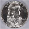 Image 2 : 1955 FRANKLIN HALF DOLLAR, PCGS MS-64 FBL