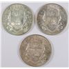 Image 1 : ( 3 ) BAHAMAS $5.00 SILVER COINS, ALMOST 4 oz. ASW