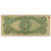 Image 2 : 1917 $2 US NOTE (pin hole under the D in Dollar)